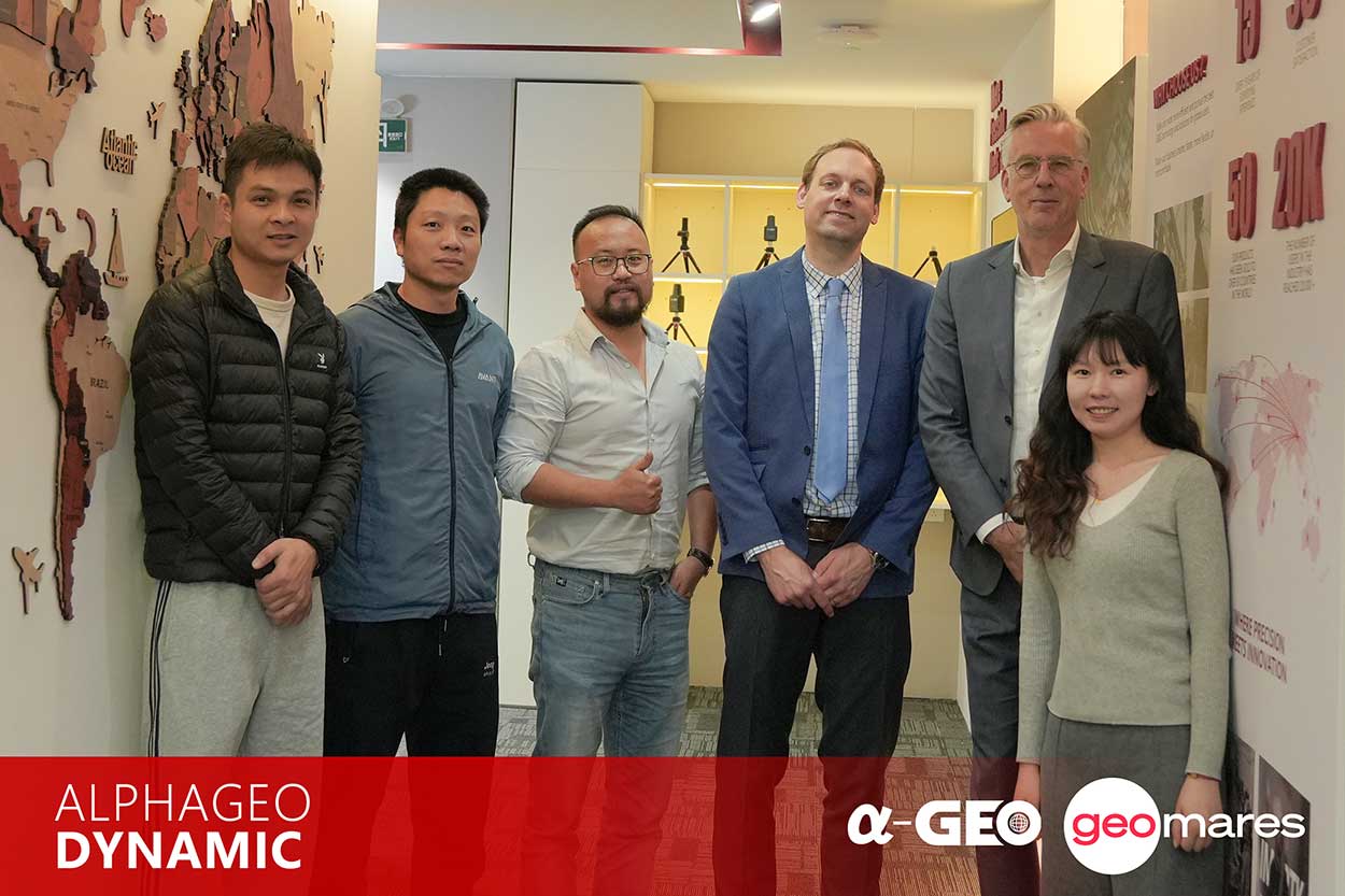 Geomares Delegation Visits AlphaGeo to Deepen Technical Communication Collaboration