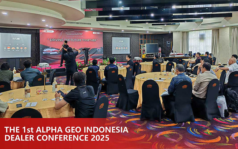 La primera conferencia de distribuidores de ALPHAGEO Indonesia concluyó con éxito en la capital, Yakarta.